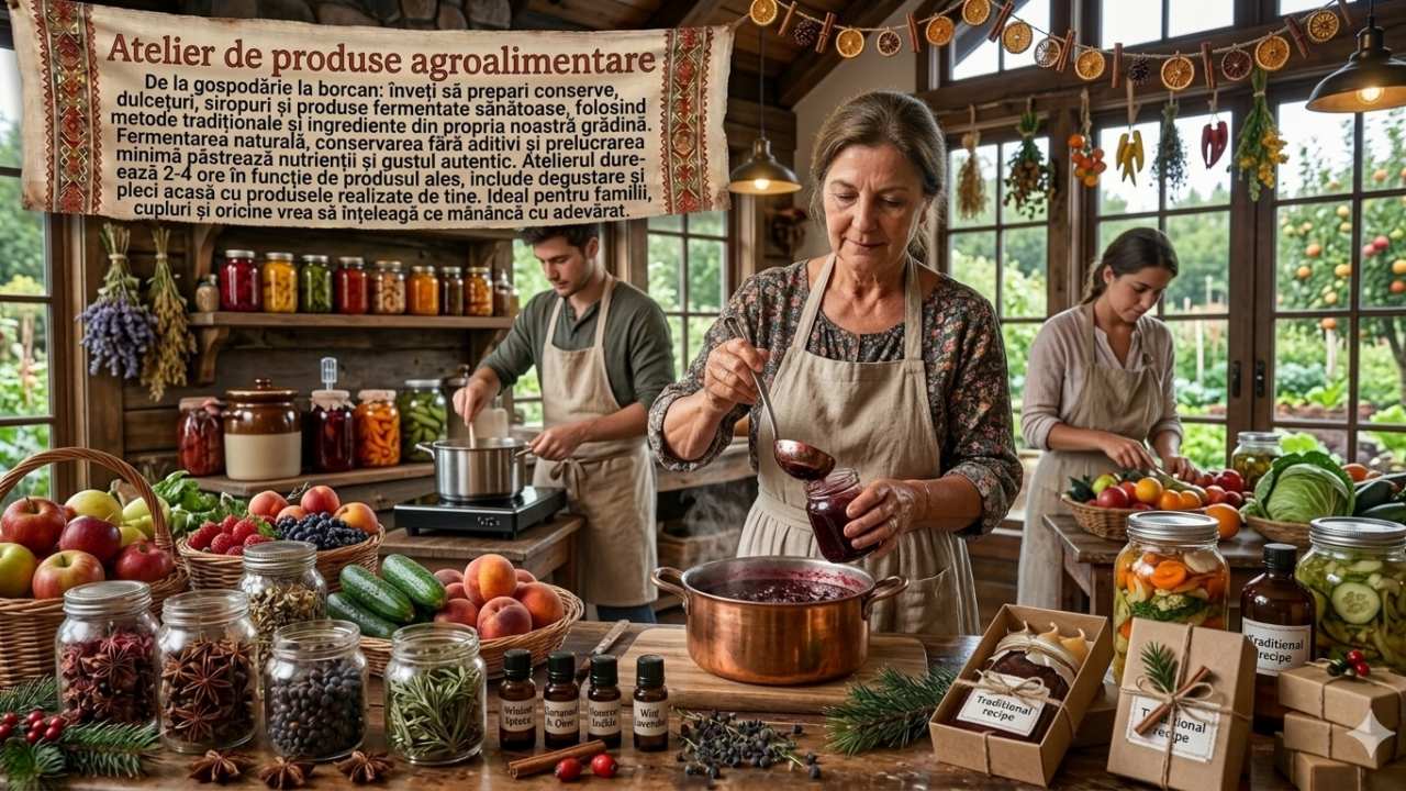 Atelier de produse agroalimentare